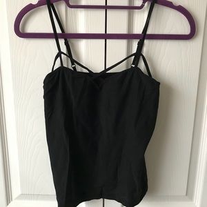 Black crop top!